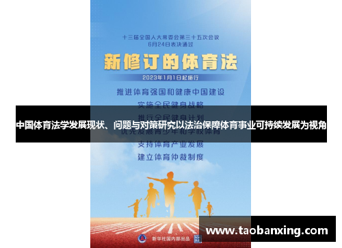 中国体育法学发展现状、问题与对策研究以法治保障体育事业可持续发展为视角